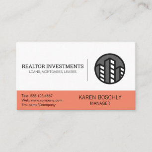 Real Estate Agent   Professional Business Card