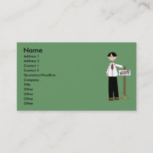 Real Estate Agent Profile Card