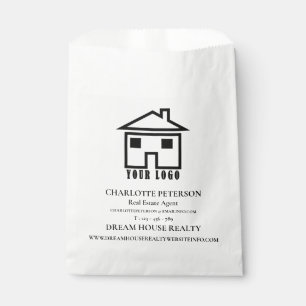 Real Estate Agent Promotional Advertising  Favour Bag