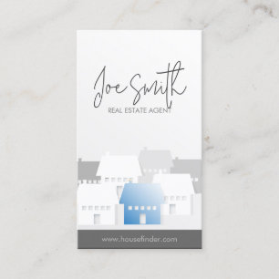 Real Estate Agent Property Investment Business Card