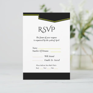 Real Estate Agent RSVP Card