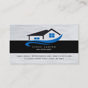 Real Estate Agent Sell Rent Buy House Card