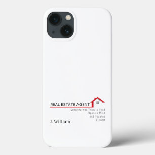 Real Estate Agent Someone Who Take a Hand  iPhone 13 Case