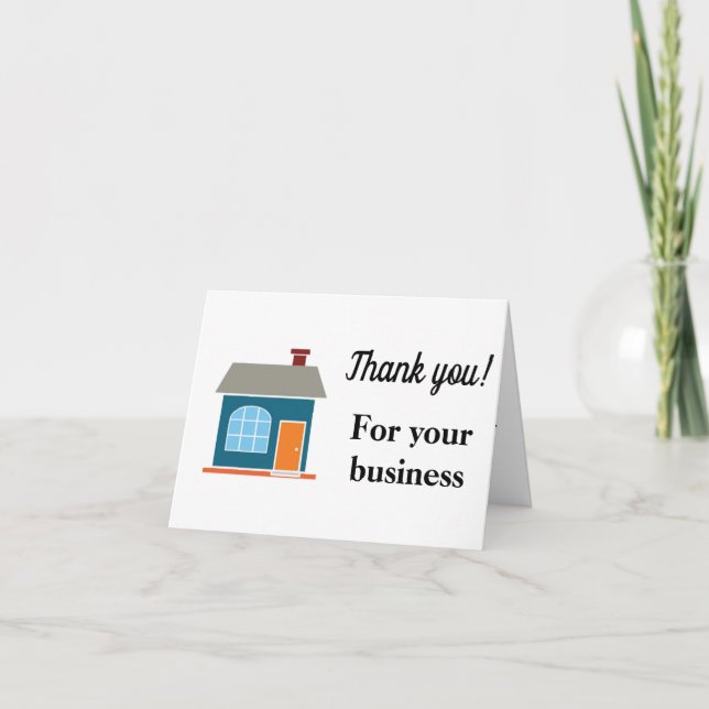 Real Estate Agent Thank You (Front)