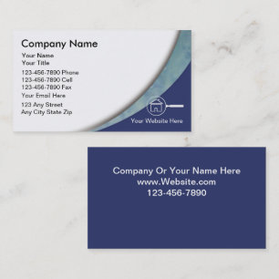 Real Estate Appraiser Business Card