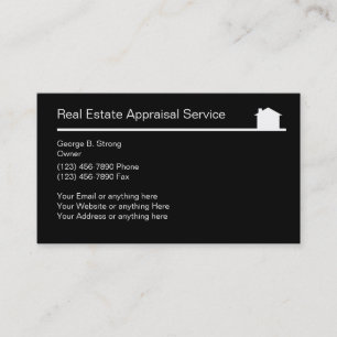 Real Estate Appraiser Business Card
