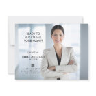 Real Estate Broker Modern Postcard - JUST SOLD