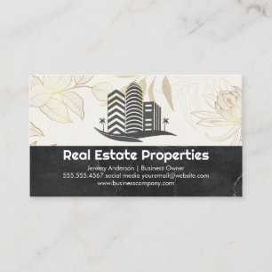 Real Estate Buildings   Property Business Card