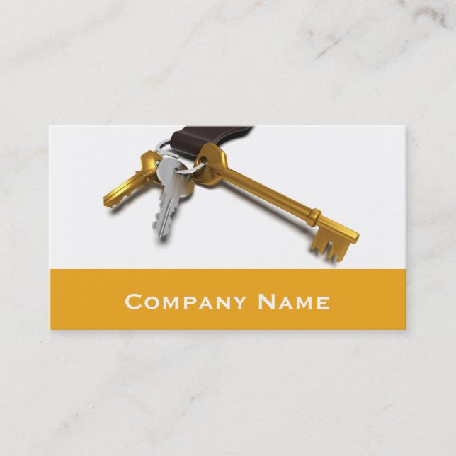 Real Estate Business Card (Front)
