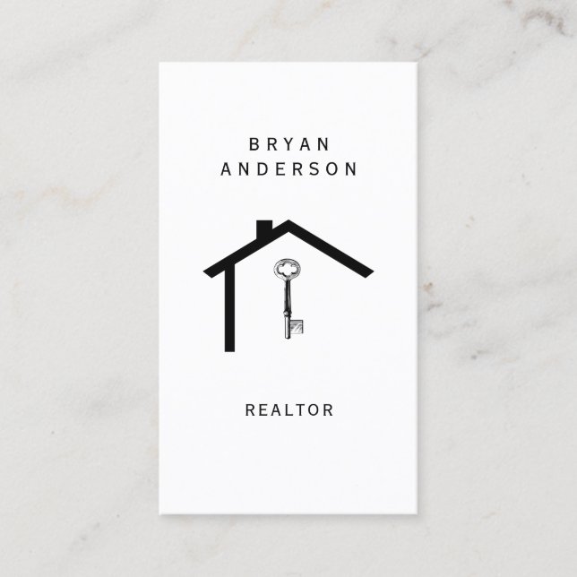 Real Estate Business Card (Front)