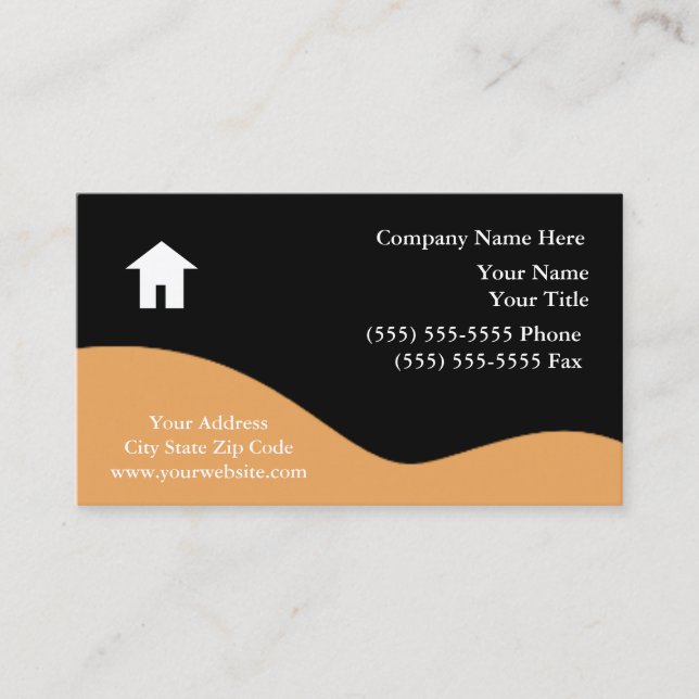 Real Estate Business Card (Front)
