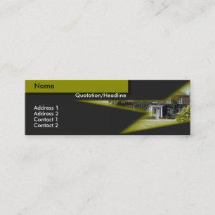 Real Estate Business Card