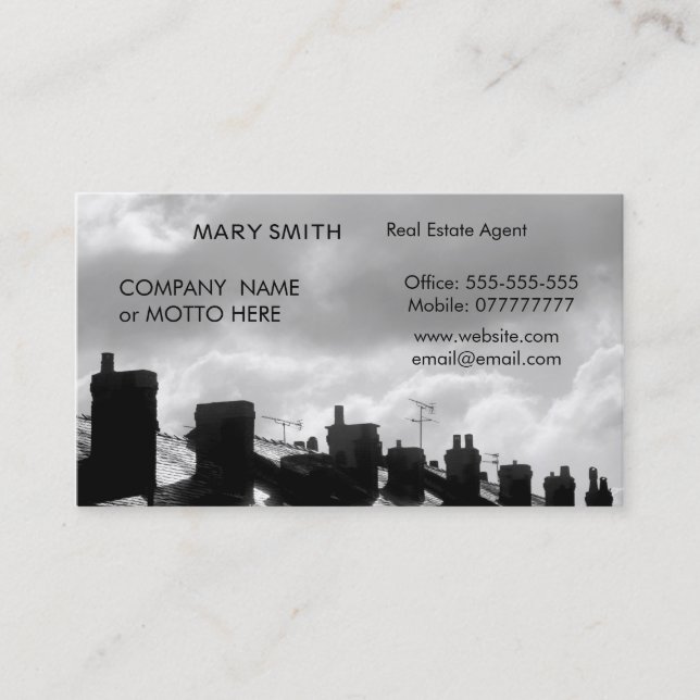 Real Estate Business Cards (Front)