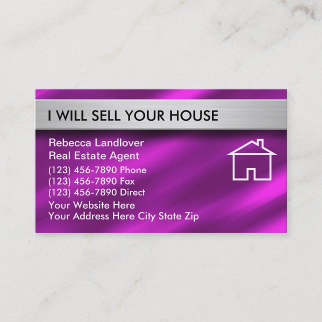 Real Estate Business Cards (Front)