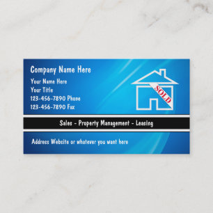 Real Estate Business Cards