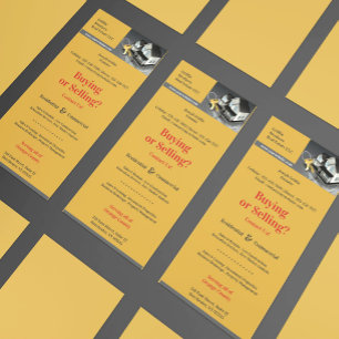 Real Estate Business Rack Card Template