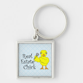 Real Estate Chick  Keychain