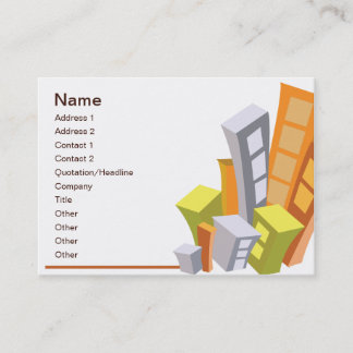 Real Estate - Chubby Business Card