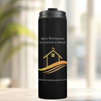 Real Estate Company Chic Gold Personalized Realtor