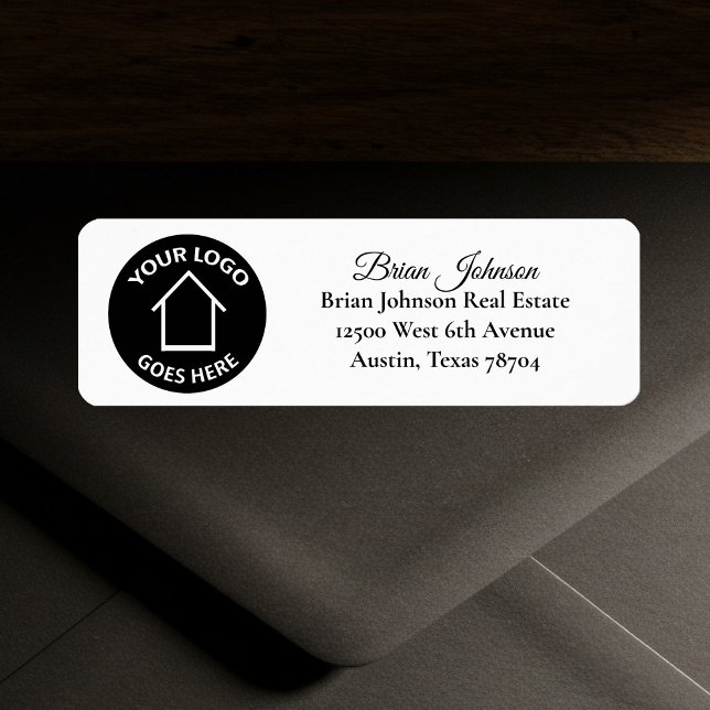 Real Estate Company Custom Logo Return Address (Creator Uploaded)
