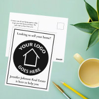 Real Estate Company Custom Logo Simple Marketing
