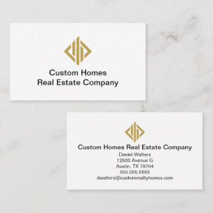 Real Estate Company Customized Business Card