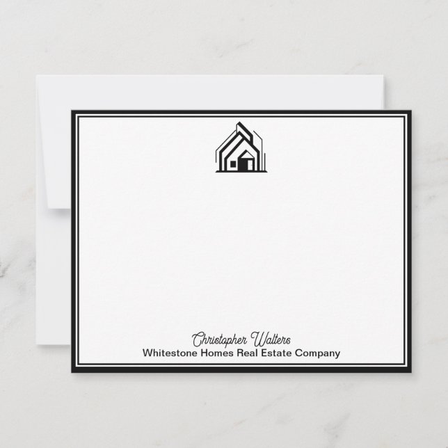 Real Estate Company Customized Realtor Logo Card (Front)