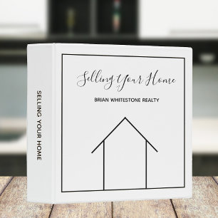 Real Estate Company Minimalist Marketing Home Sale Binder