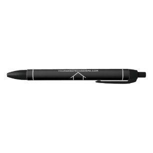 Real Estate Company Personalized Realtor Marketing Black Ink Pen