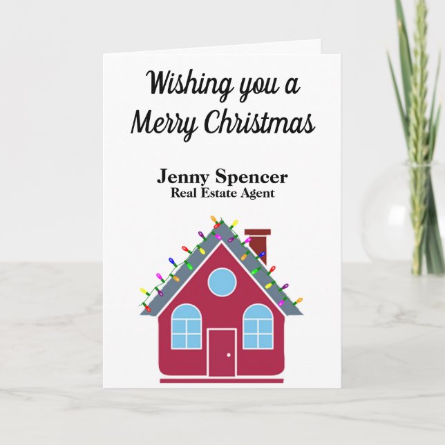 Real Estate Corporate Christmas Card (Front)