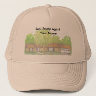 Real Estate custom name hat