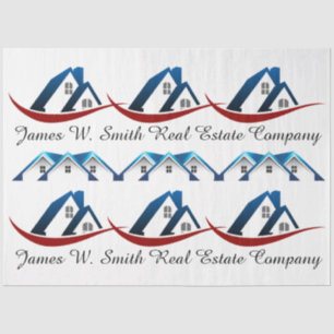 Real Estate Customized Gift Wrap Tissue Paper