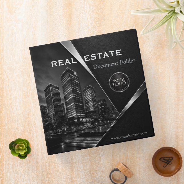 Real Estate Document Binder Customizable (In Situ)