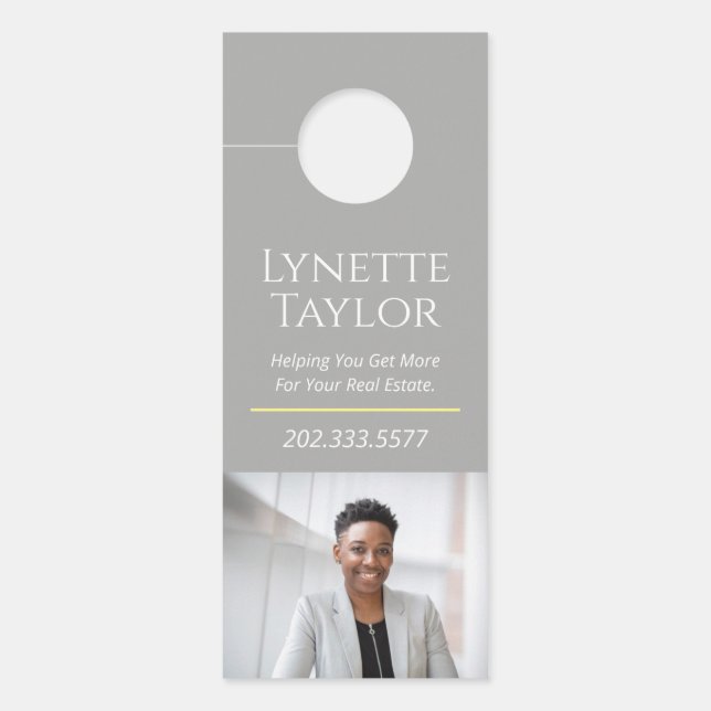 Real Estate Door Hanger (Front)
