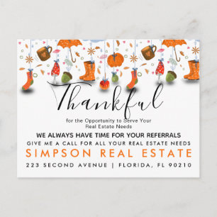real estate FALL referrals Announcement