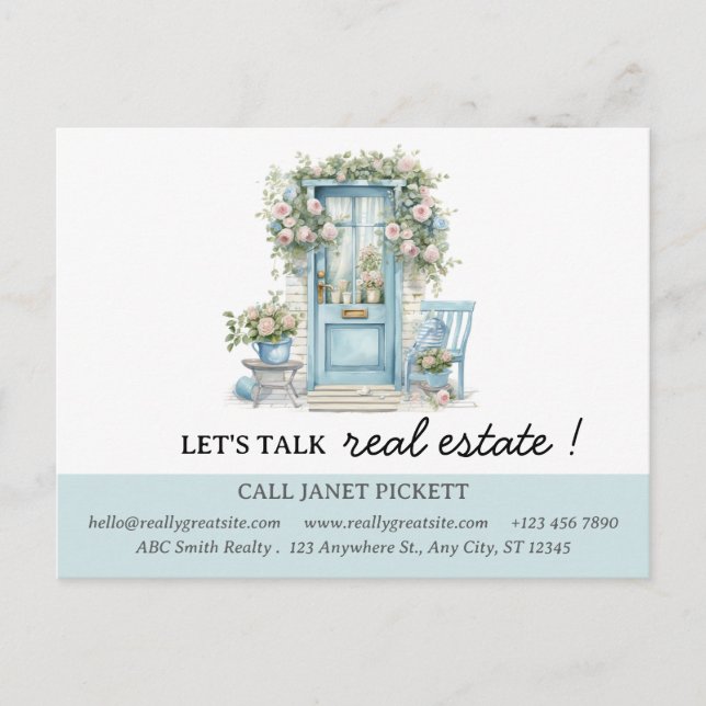 Real Estate Farming or Marketing Postcard (Front)