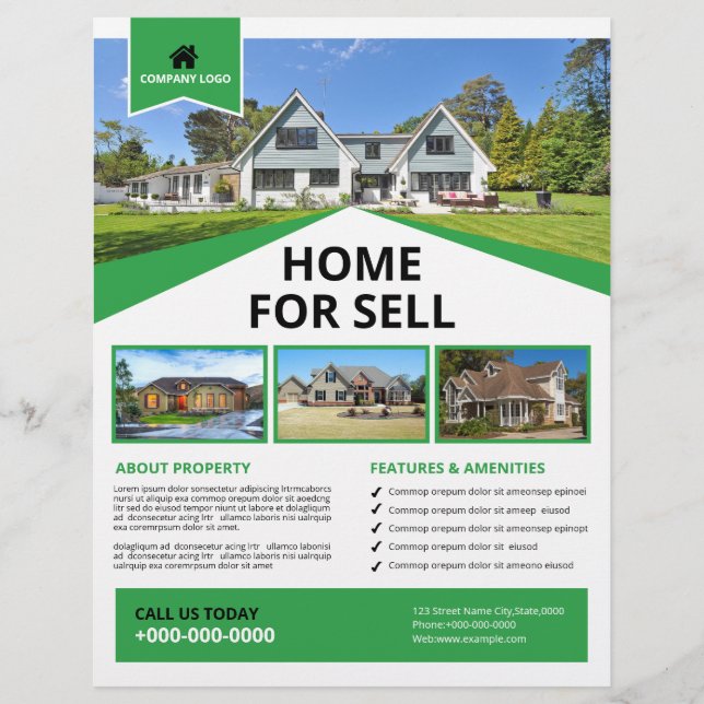 Real Estate Flyer Template (Front)