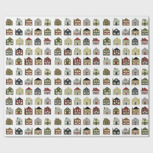 Real Estate Gift Wrapping Paper