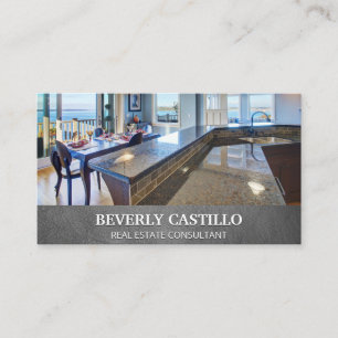 Real Estate Home Interior Business Card