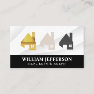 Real Estate Homes Professional Business Card