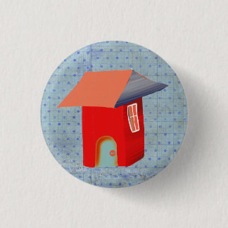 Real Estate Homes Sale and Rent 1 Inch Round Button