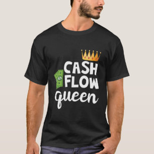 Real Estate Investor Cash Flow Queen T-Shirt