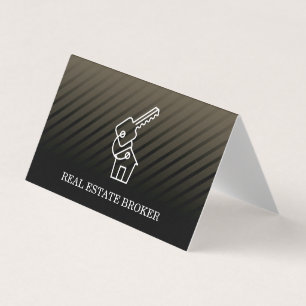 Real Estate Investor   Keys to the Home Business Card