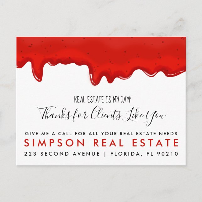 real estate Jam referrals Announcement (Front)