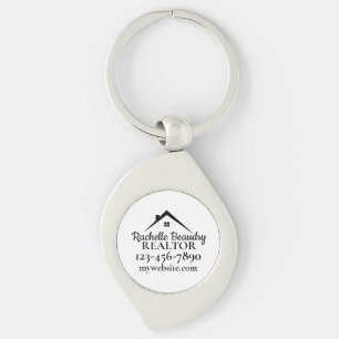 Real Estate Marketing Custom Realtor Keychain