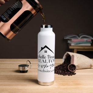 Real Estate Marketing Custom Realtor Water Bottle