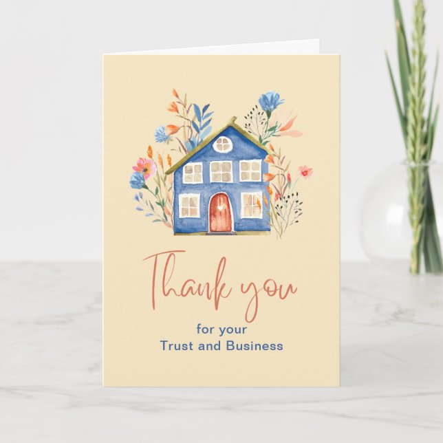 Real Estate Marketing | Thank You New Homeowner (Front)