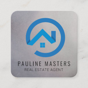 Real Estate Modern Logo Appointment Card