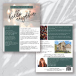 Real Estate November Newsletter Promotional Flyer<br><div class="desc">🏡 This HELLO NEIGHBOR real estate marketing newsletter will raise your brand awareness and generate new leads. The modern design will catch the eye of your potential clients and let them know that you are the friendly, knowledgeable real estate agent. 📝 The template is easy to edit using the personalization...</div>