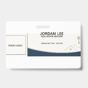 Real Estate Open House Agent Staff ID Badge